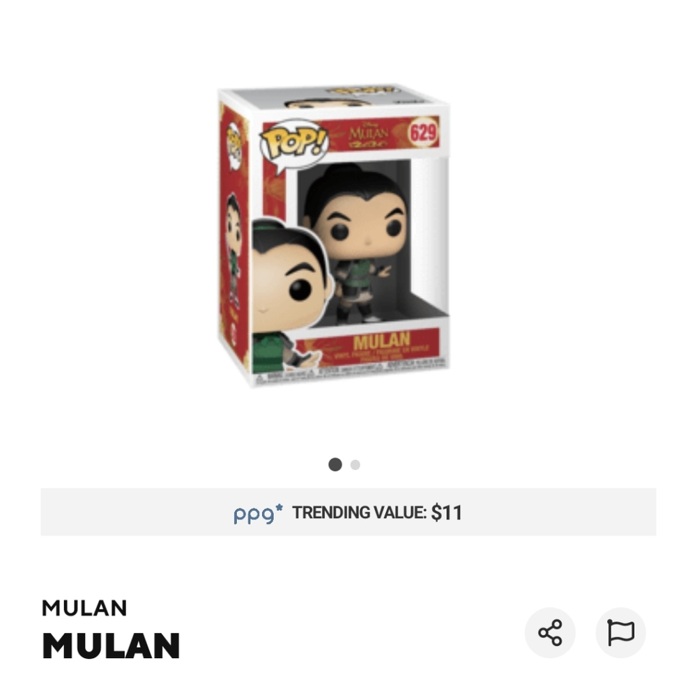 Funko Pop Mulan